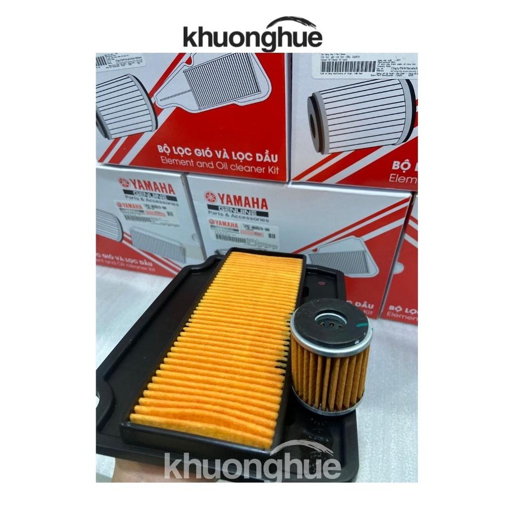 Combo Lọc gió + lọc dầu Exciter 150 chính hãng Yamaha