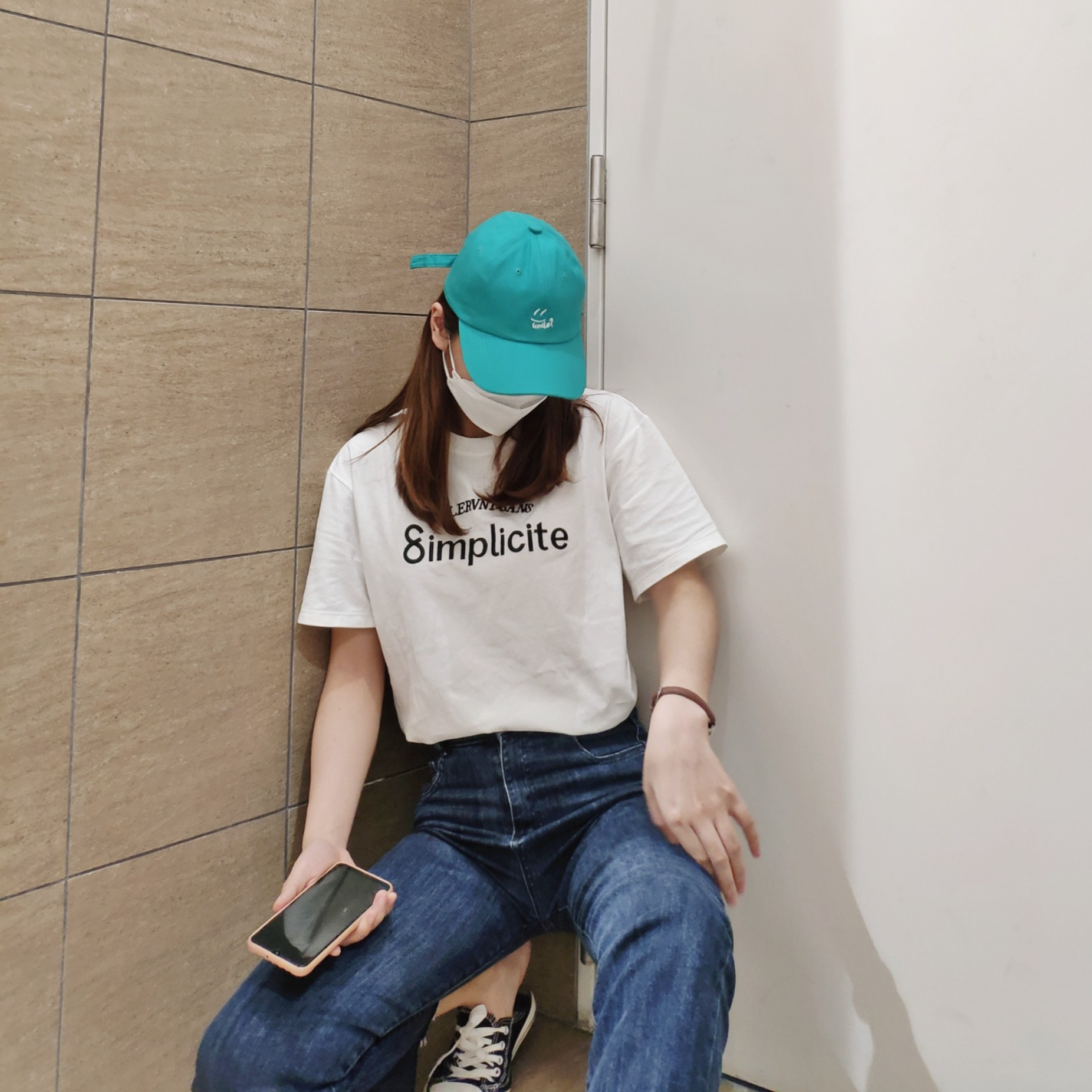Áo phông nữ tay lửng thêu chữ Simplicite đẹp hàng chuẩn Quảng Châu 3158 cao cấp thời trang giá rẻ