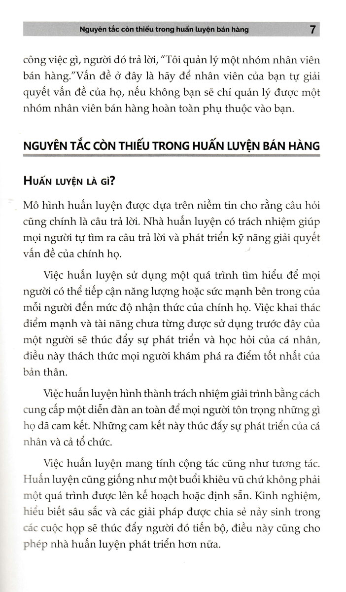 Coaching Salespeople Into Sales Champions - Huấn Luyện Nhân Viên Bán Hàng Trở Thành Nhà Vô Địch Bán Hàng
