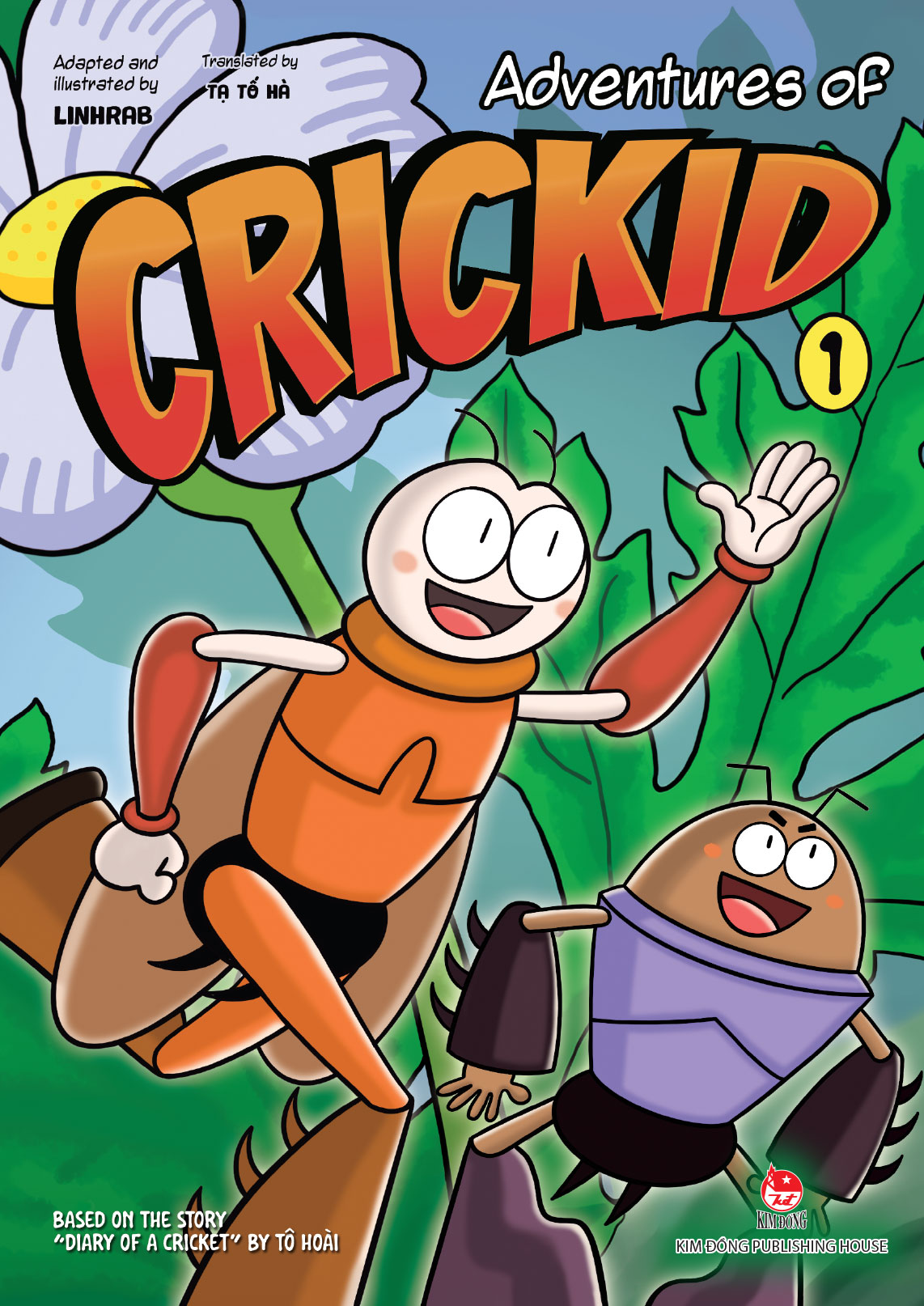 Sách Adventures Of Crickid - Based On The Story &quot;Diary Of A Cricket&quot; By Tô Hoài