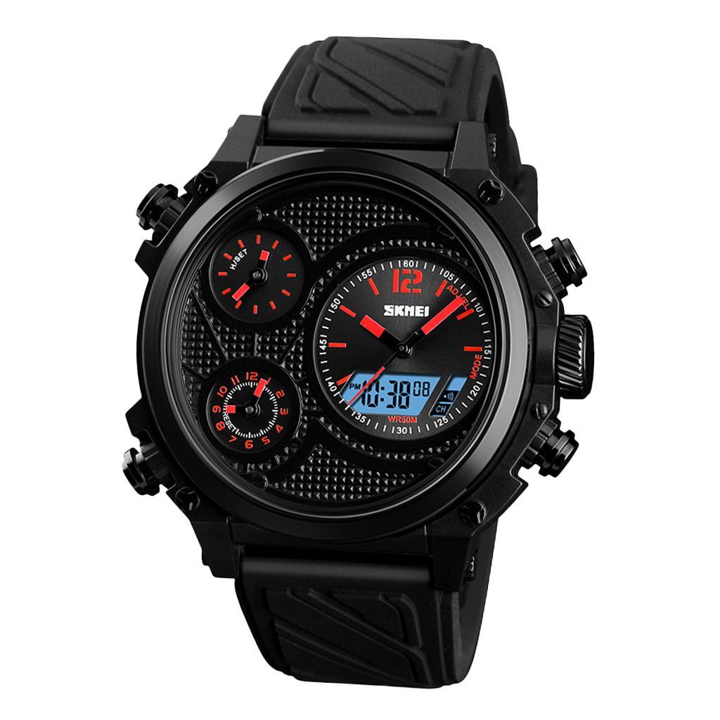 Multifunction 5 Timezone  Teens  Digital Watch