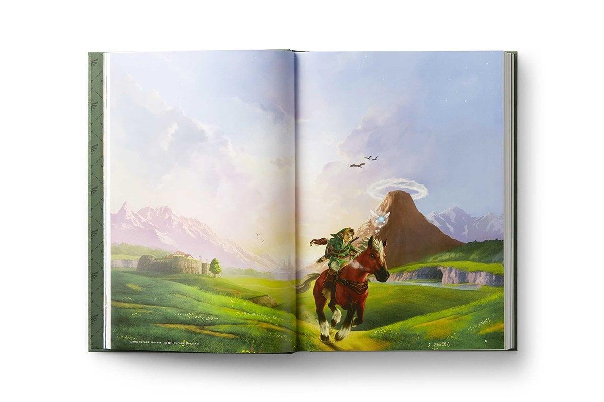 Sách ngoại văn: The Legend of Zelda 30th Anniversary Book 1st Collection THE LEGEND OF ZELDA HYRULE GRAPHICS