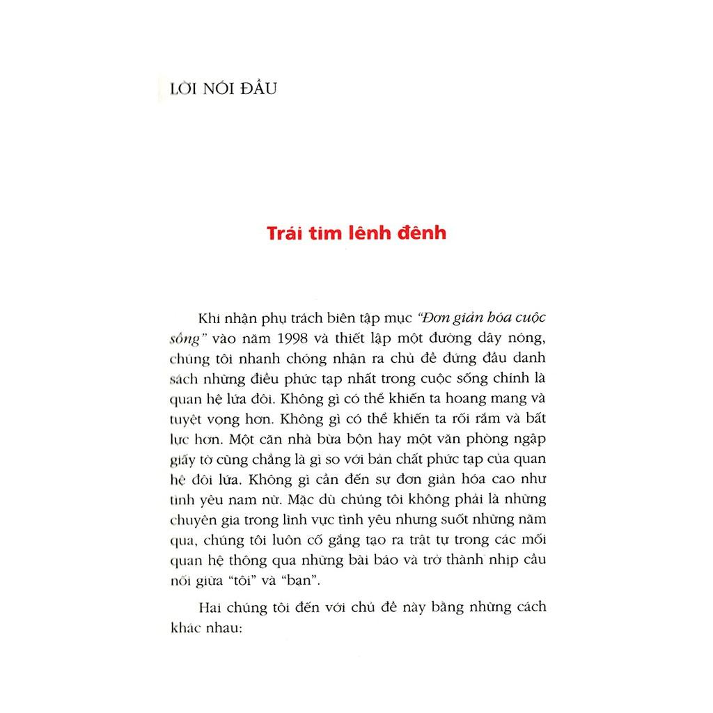 Bí Quyết Đơn Giản Hóa Tình Yêu - Bản Quyền