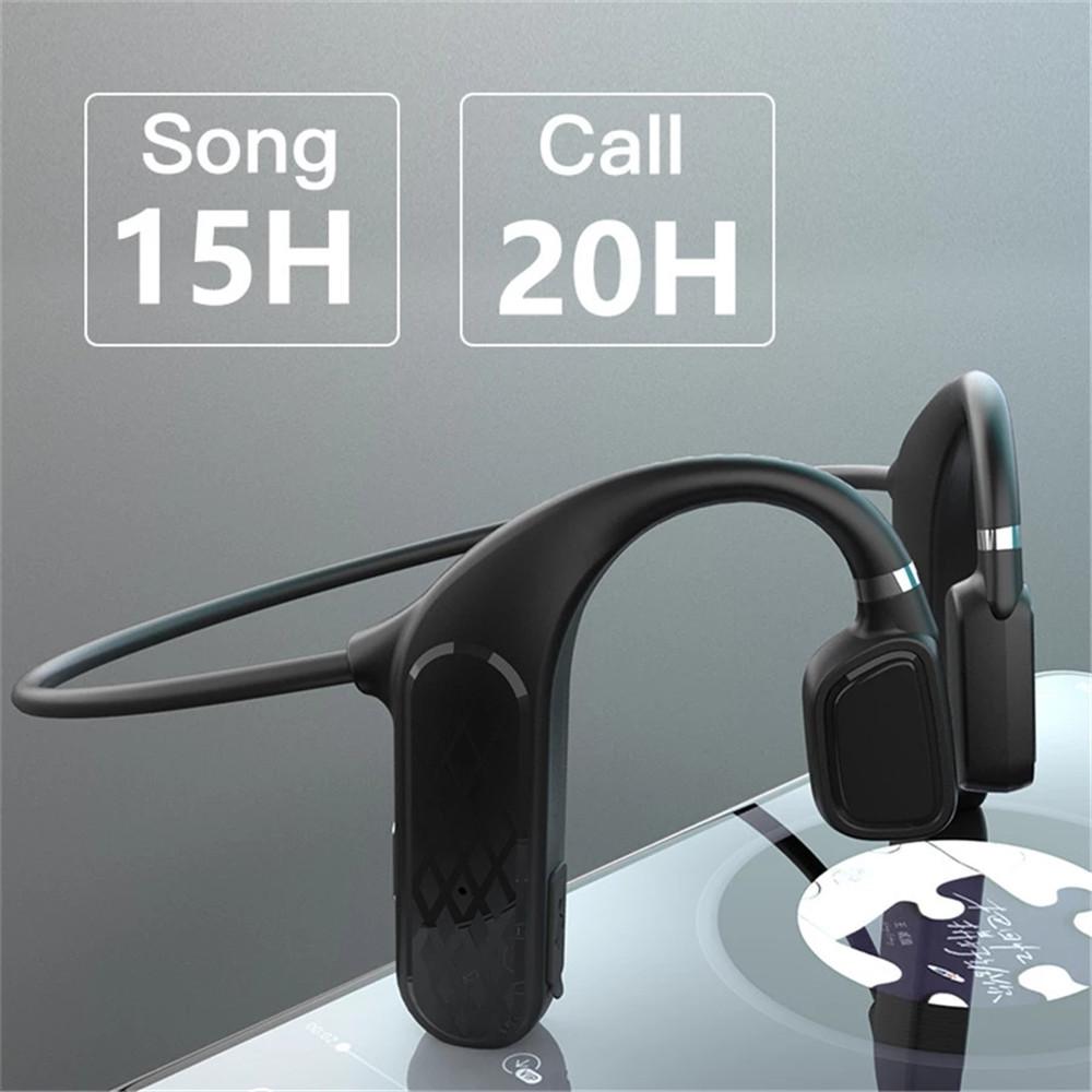 MD04 TWS Bluetooth 5.0 Không Dây Dẫn Truyền Xương Tai Nghe Không-Tai Nghe Nhét Tai Tai Nghe Nhét Tai Thể Thao Thiết Kế Sang Trọng Với Mic Cho chạy