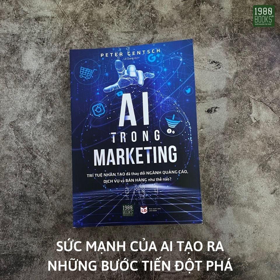 Sách  AI Trong Marketing - BẢN QUYỀN