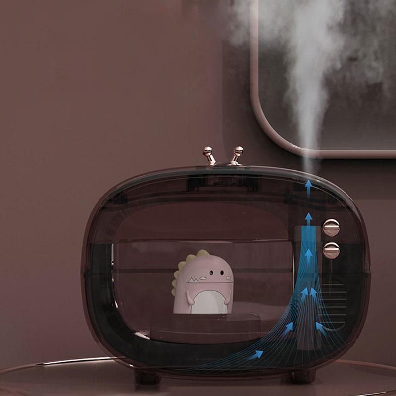 Di Động 400Ml Máy Tạo Độ Ẩm Không Dây Adroable TV Máy Phun Sương Tạo Độ Ẩm Hương Thơm Khuếch Tán USB Siêu Âm Không Humidificador Với Bầu Không Khí Đèn