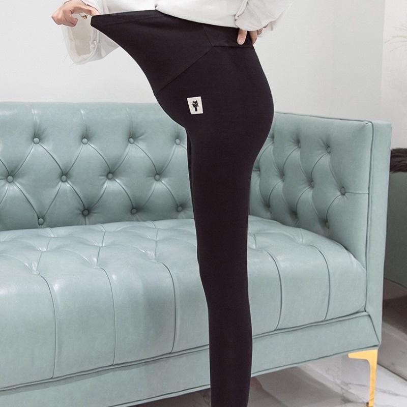 Quần bầu legging cạp cao dày dặn cao cấp