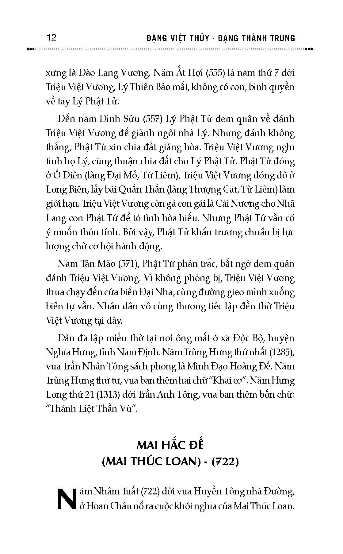 54 Vị Hoàng Đế Việt Nam (Tb)