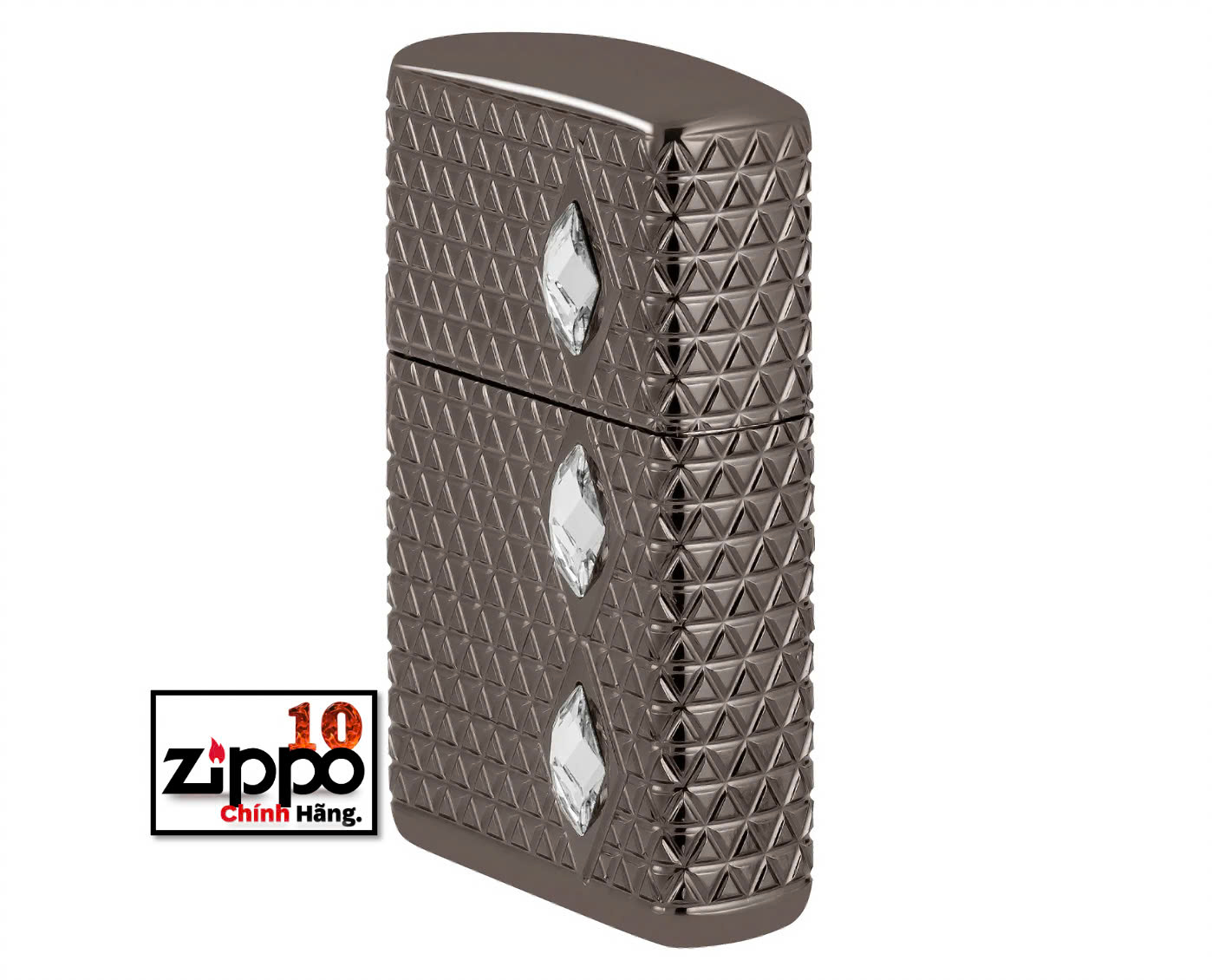 Bật lửa Zippo 46316 Diamond Pattern Design - Chính hãng 100%