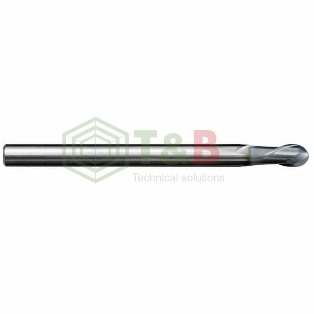 Dao Phay Cầu R1x6x60L Union Tool CSEB2020-0600,Dao phay ngón gia công trước nhiệt, đồng, nhôm