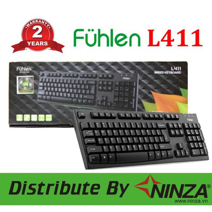 Bàn phím gaming có dây Fuhlen L411 - Ninza Hàng Chính Hãng