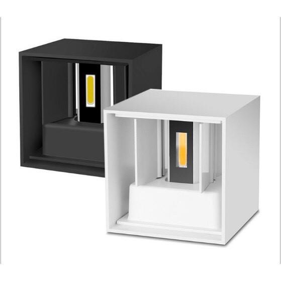 ĐÈN HẮT TƯỜNG CHIẾU SÁNG 2 ĐẦU 6W VUÔNG ĐIỀU CHỈNH HƯỚNG