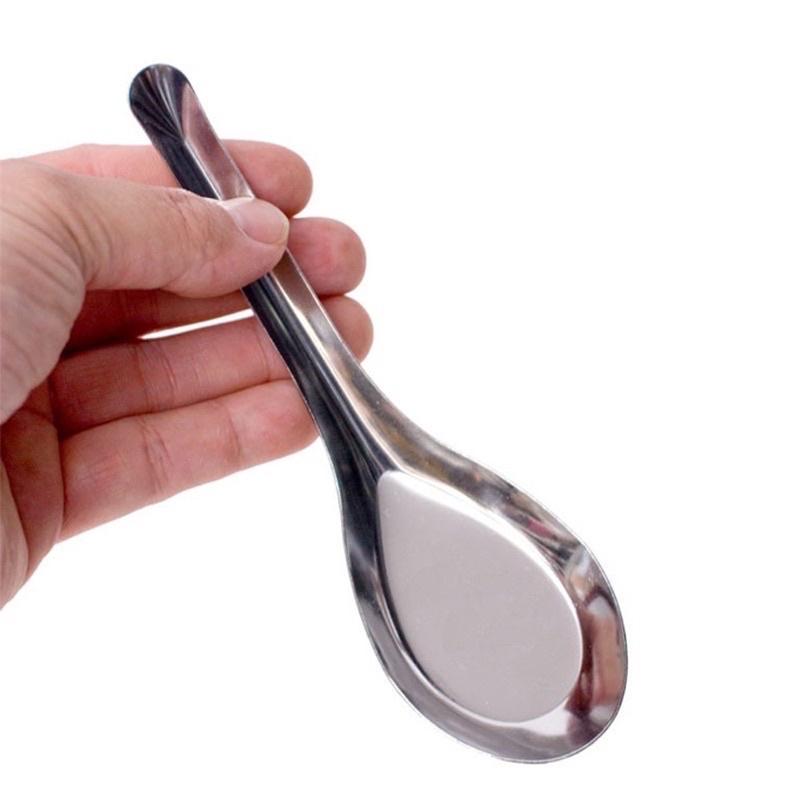 BỘ 10 MUỖNG CANH MUỖNG INOX VUÔNG