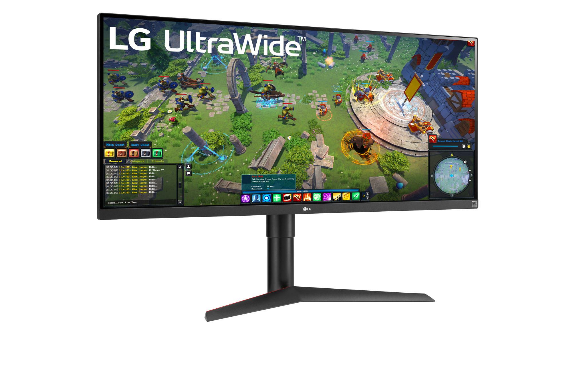 Màn hình máy tính LG UltraWide 34'' IPS Full HD AMD FreeSync VESA DisplayHDR 400 sRGB 99% USB Type-C 34WP65G-B - Hàng chính hãng