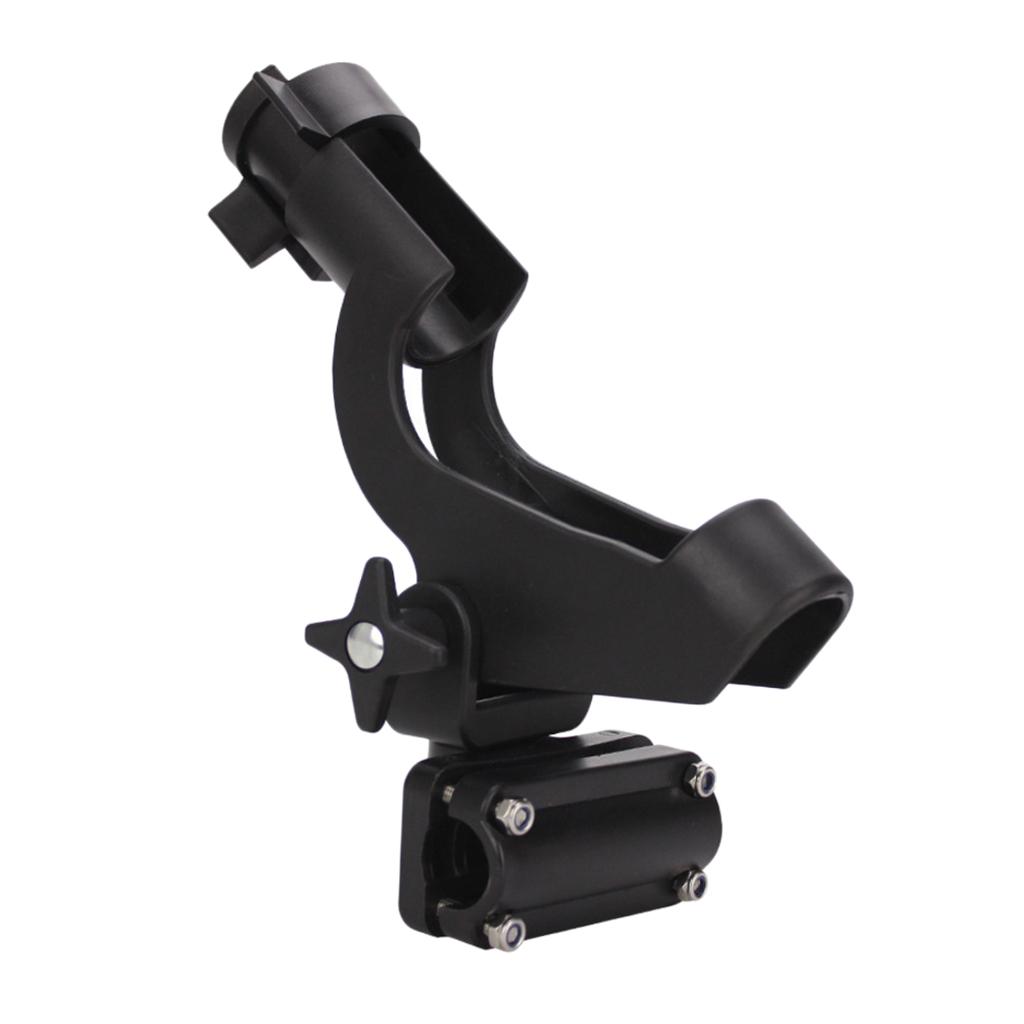 Fishing Rod Holder Pole Stand Bracket 150 Degrees Nylon Rod Rest Rack Tube