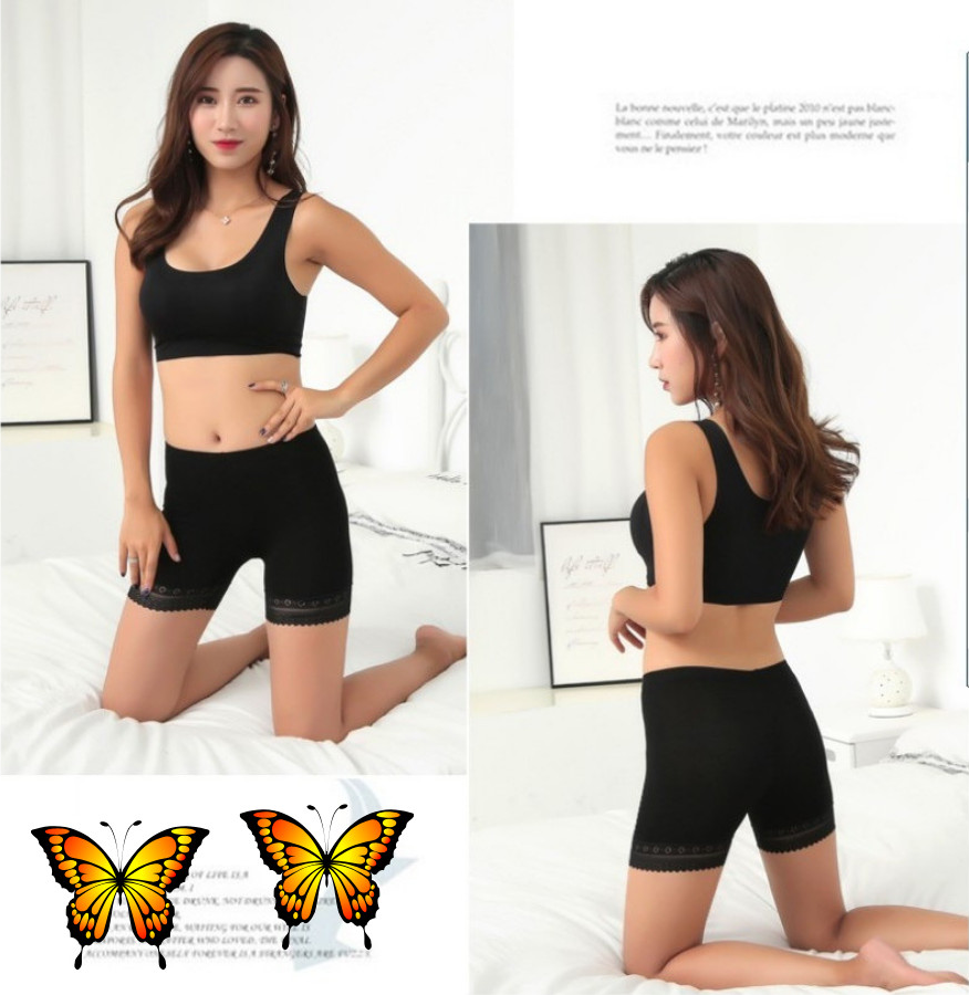 Combo 2 quần mặc váy viền ren cực chất