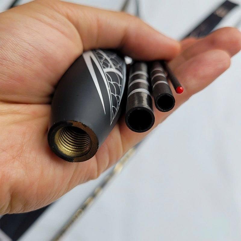 Cần câu đơn,Săn hàng Huyền Vũ 4H chất liệu cacbon xoắn X công nghệ XSPIRAL CT54 - Sanami Fishing