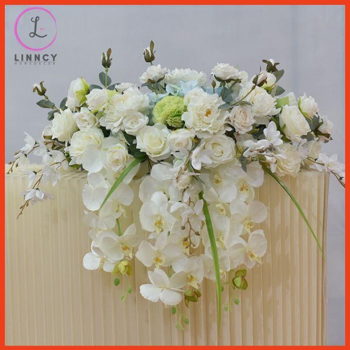 Lẵng Hoa Để Bàn Họp, Hoa Trang Trí Tiệc, Sự Kiện, Hội Nghị, Lẵng Hoa Để Bàn, Kệ Tủ