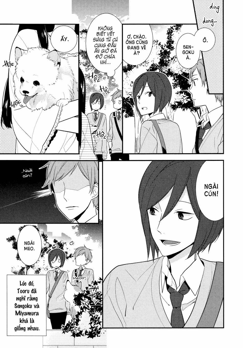chuyện của hori và miyamura chapter 13.5 9