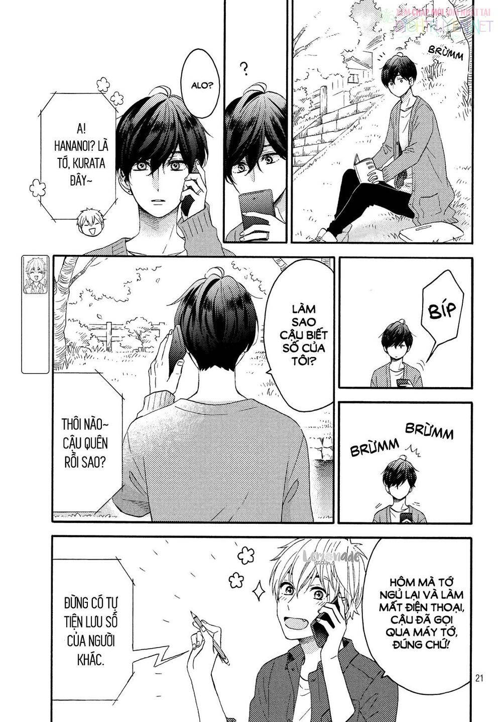 hananoi-kun to koi no yamai chapter 16 21
