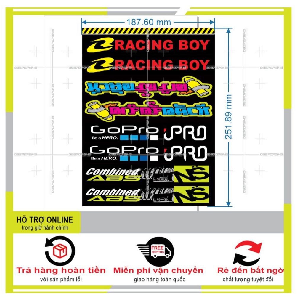 LOGO STICKER DÁN CHÂN PHUỘC M5 - BI DECAL