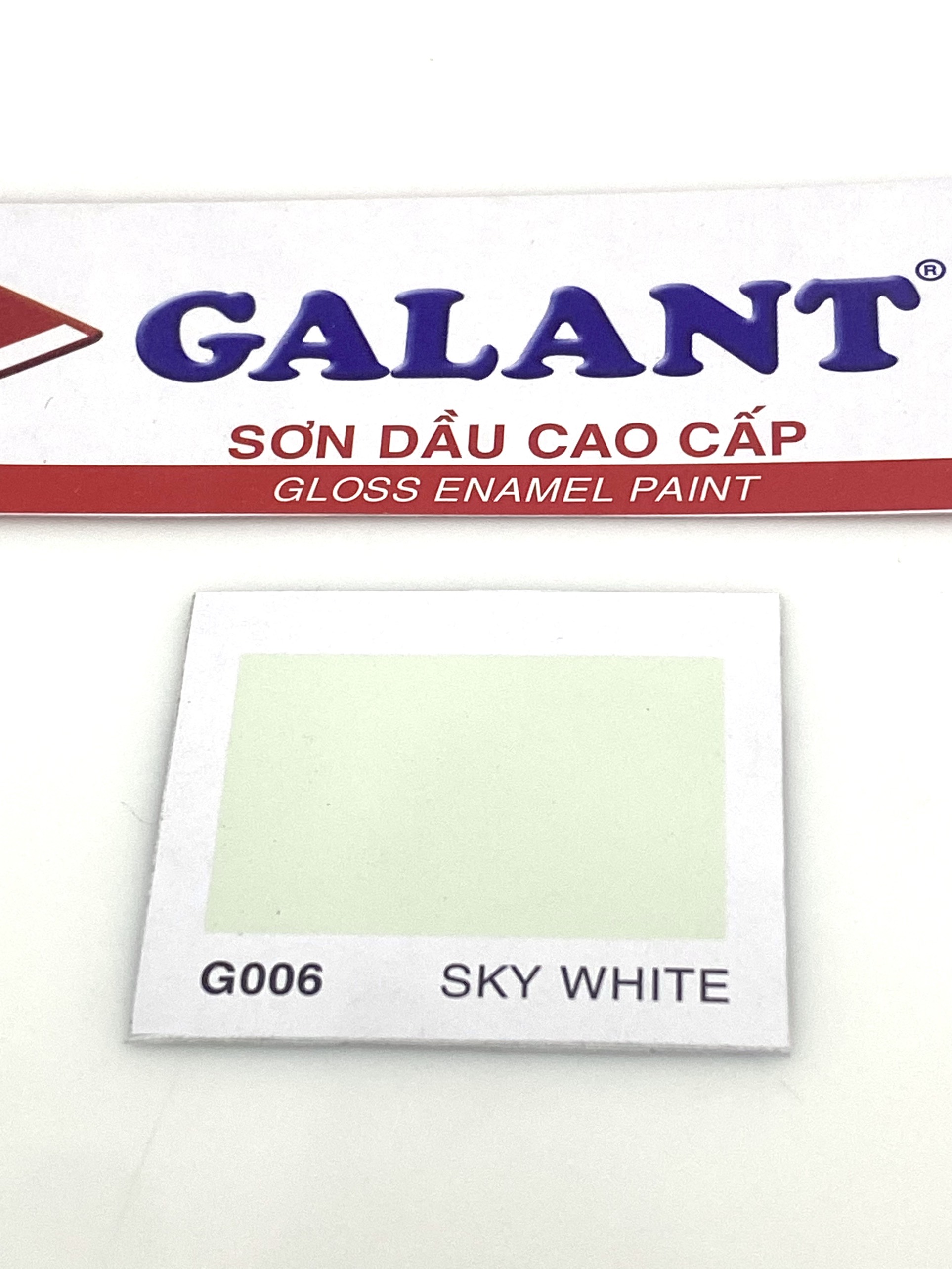 Sơn dầu Galant màu Sky White G006 _ 0.8L