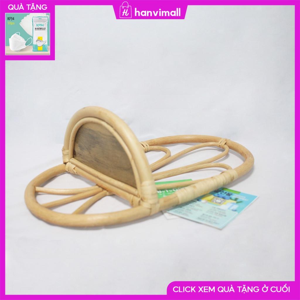 Kệ mây tre đan thủ công trang trí treo tường 100% mây tre tự nhiên hàng cao cấp
