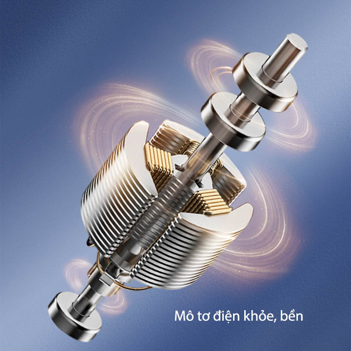 Máy đánh răng cầm tay dùng pin sạc E7 với 5 chế độ tùy chọn