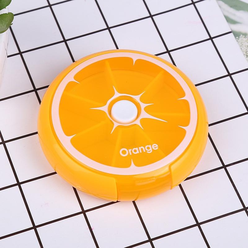 Hộp chia thuốc 7 ngày tiện dụng hình trái cây xinh xắn