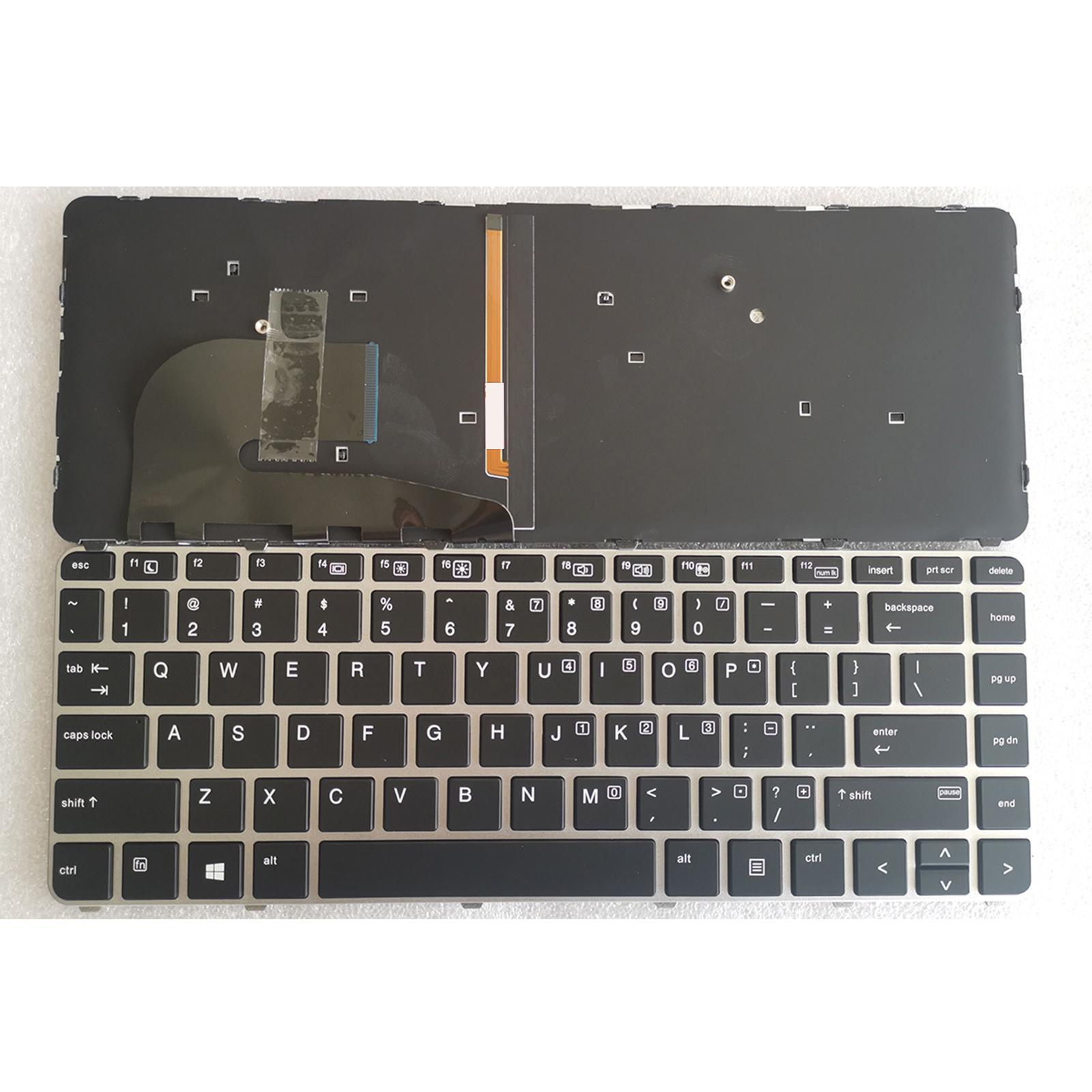Backlit US Layout Keyboard Replace for 840 G4 745 G4 836308-001