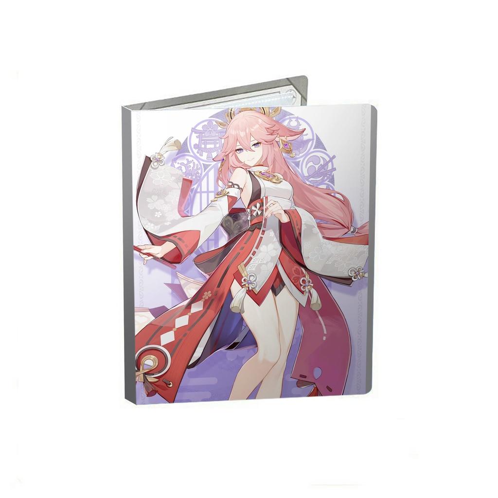 (FULL) Sổ binder A5 đựng card Genshin Impact game anime game sưu tập cute đáng yêu