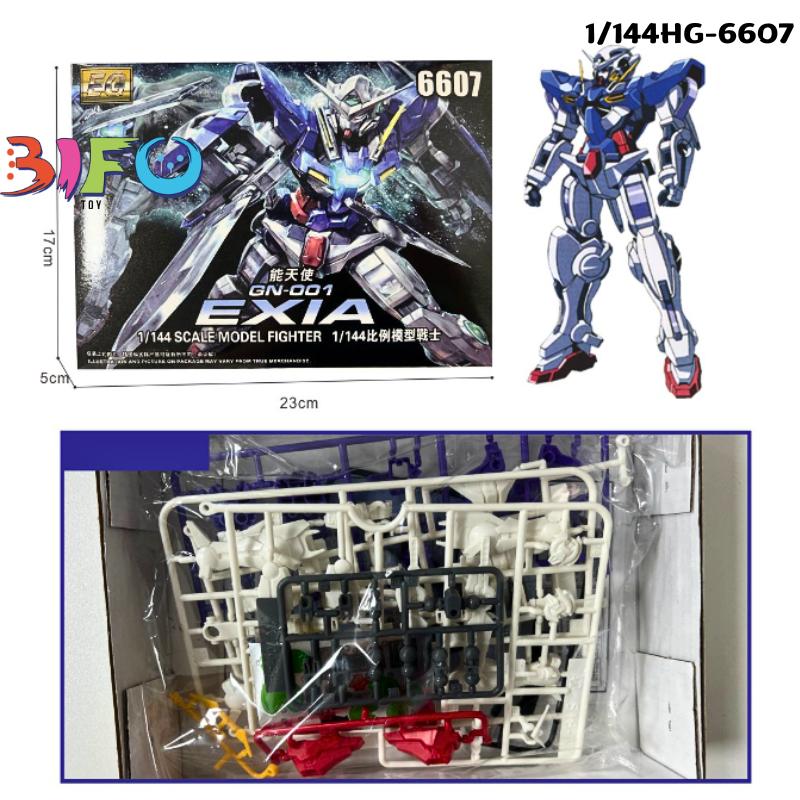 Mô Hình Gundam HG Exia Fighter TT Hongli GN-001 1/144 6607 Đồ Chơi Lắp Ráp Anime