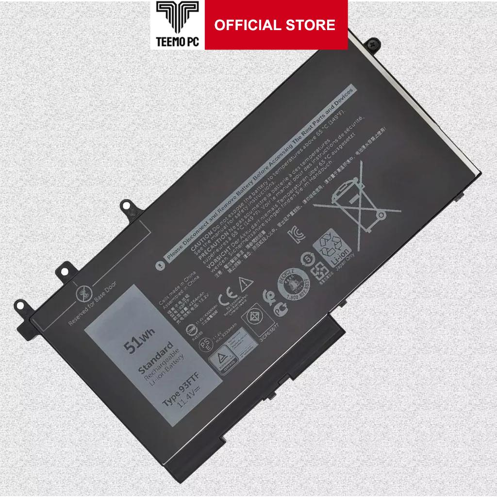 Pin Tương Thích Cho Laptop Dell Latitude E5280 E5480 E5580 E5290 E5490 E5590 51Wh 93Ftf - Hàng Nhập Khẩu New Seal TEEMO PC TEBAT1455