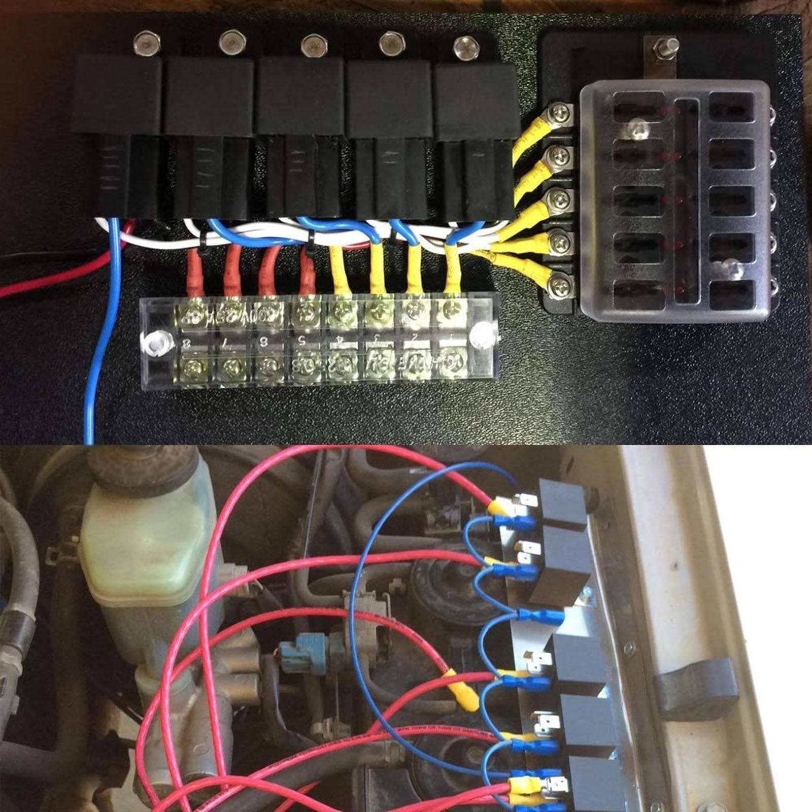1200x Brass Terminals Connector Wire Terminal Kit for Workshop Home