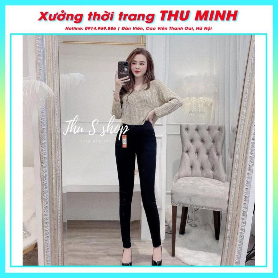 Quần Legging Trơn Cạp Lưng Cao 2 Khuy Chất Kaki Mềm Siêu Co dãn tôn dáng