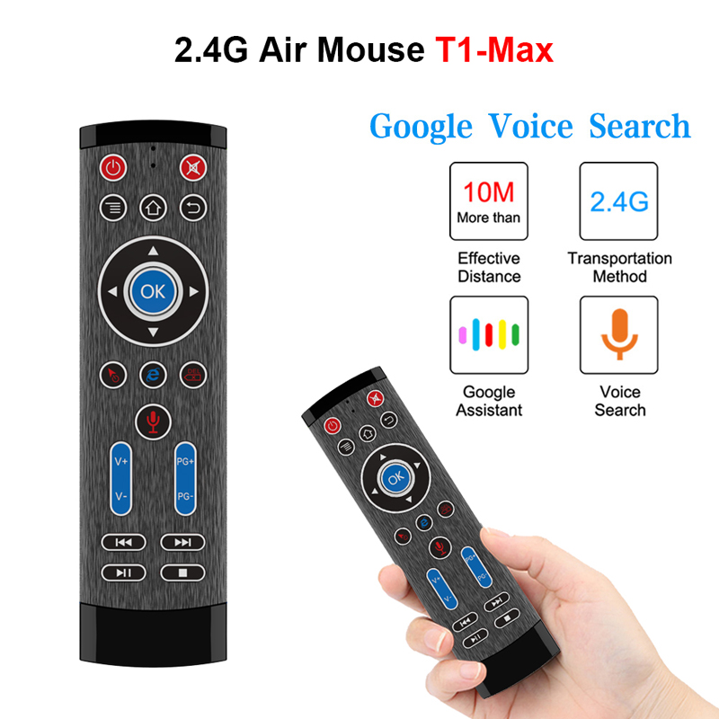 Remote chuột bay có điều khiển giọng nói có học lệnh tắt mở dễ dàng sử dụng T1MAX