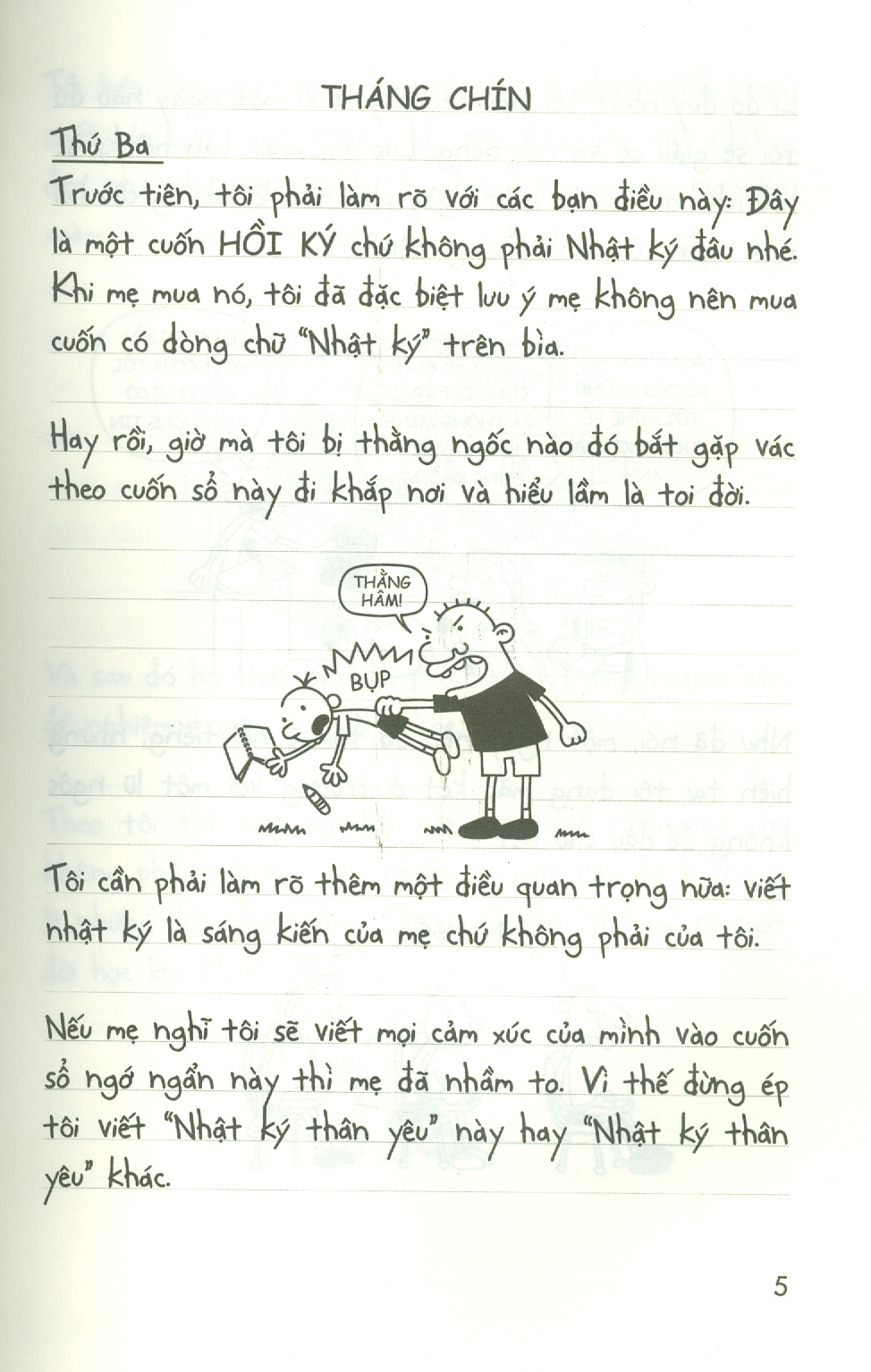 Nhật Ký Chú Bé Nhút Nhát - Tập 1 - phiên bản Tiếng Việt