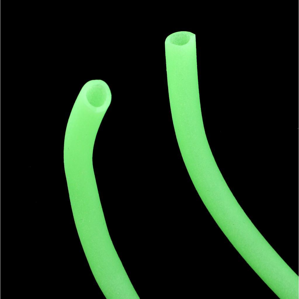 2m Silicone Luminous Carp Fishing Rig Tubes DIY Tackle Rig Sleeve A