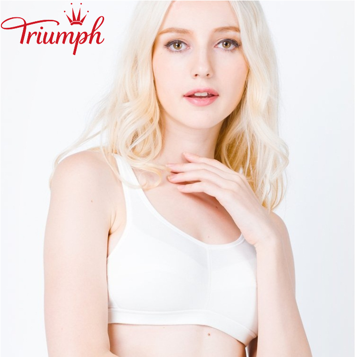 Áo Ngực Nữ Sinh Triumph T-shirt Bra 421 - Trắng