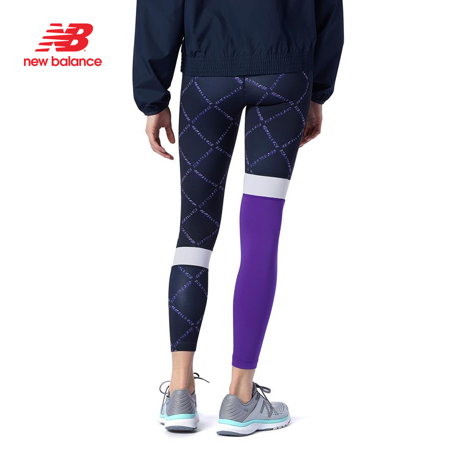 Quần legging thể thao nữ New Balance Fast Flight Printed - WP13249DV (Form Quốc Tế)