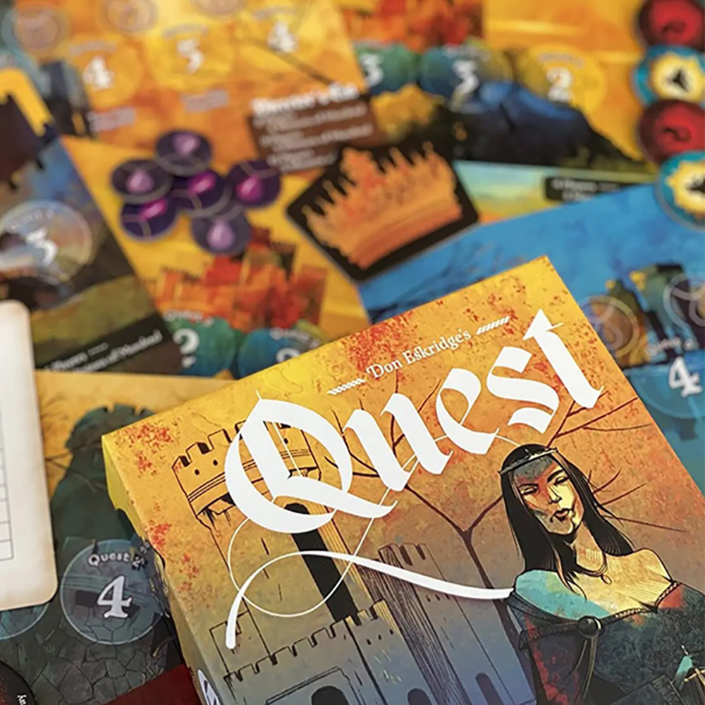 Bộ Trò Chơi Board Game Quest Vui Nhộn Tiếng Anh