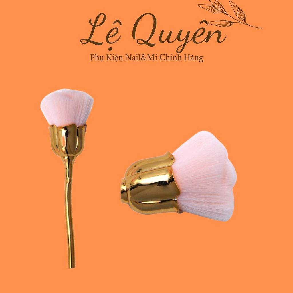 Chổi Phủi Bụi Móng Tay Hoa Hồng_Chổi Phủi Bụi Nail