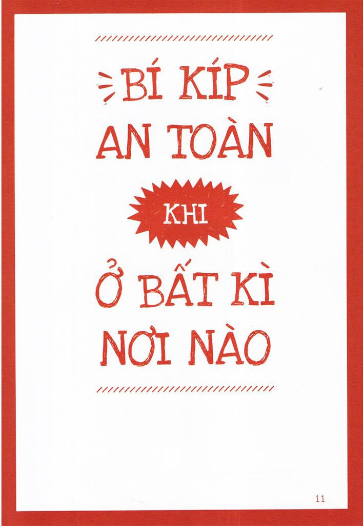 15 Bí Kíp Giúp Tớ An Toàn - Cẩm Nang Phòng Tránh Xâm Hại Trẻ Em