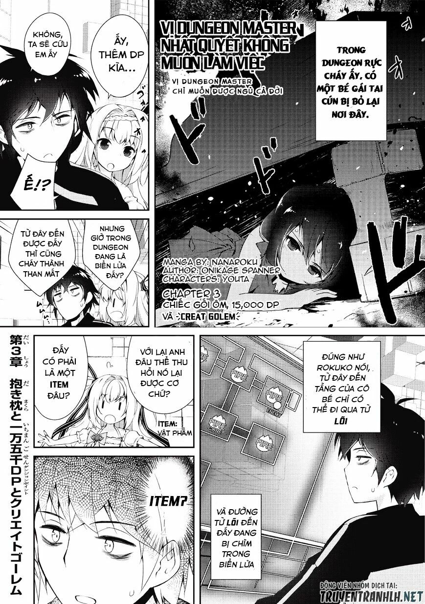 chủ nhân của mê cung rất lười chapter 3 1