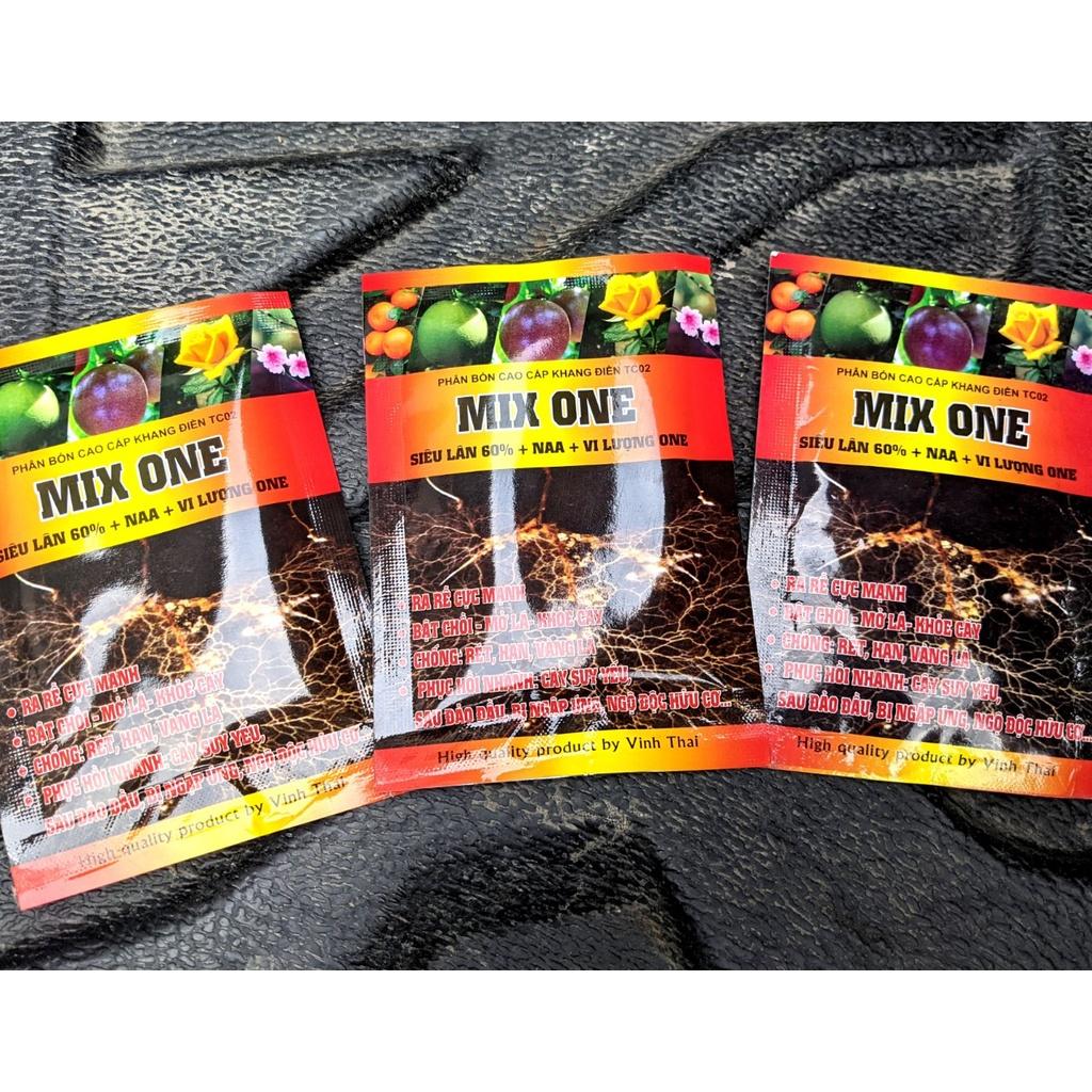 Phân bón Siêu lân Mix One, Ra rễ cực mạnh, Bật chồi, chống rét, giải độc hữu cơ