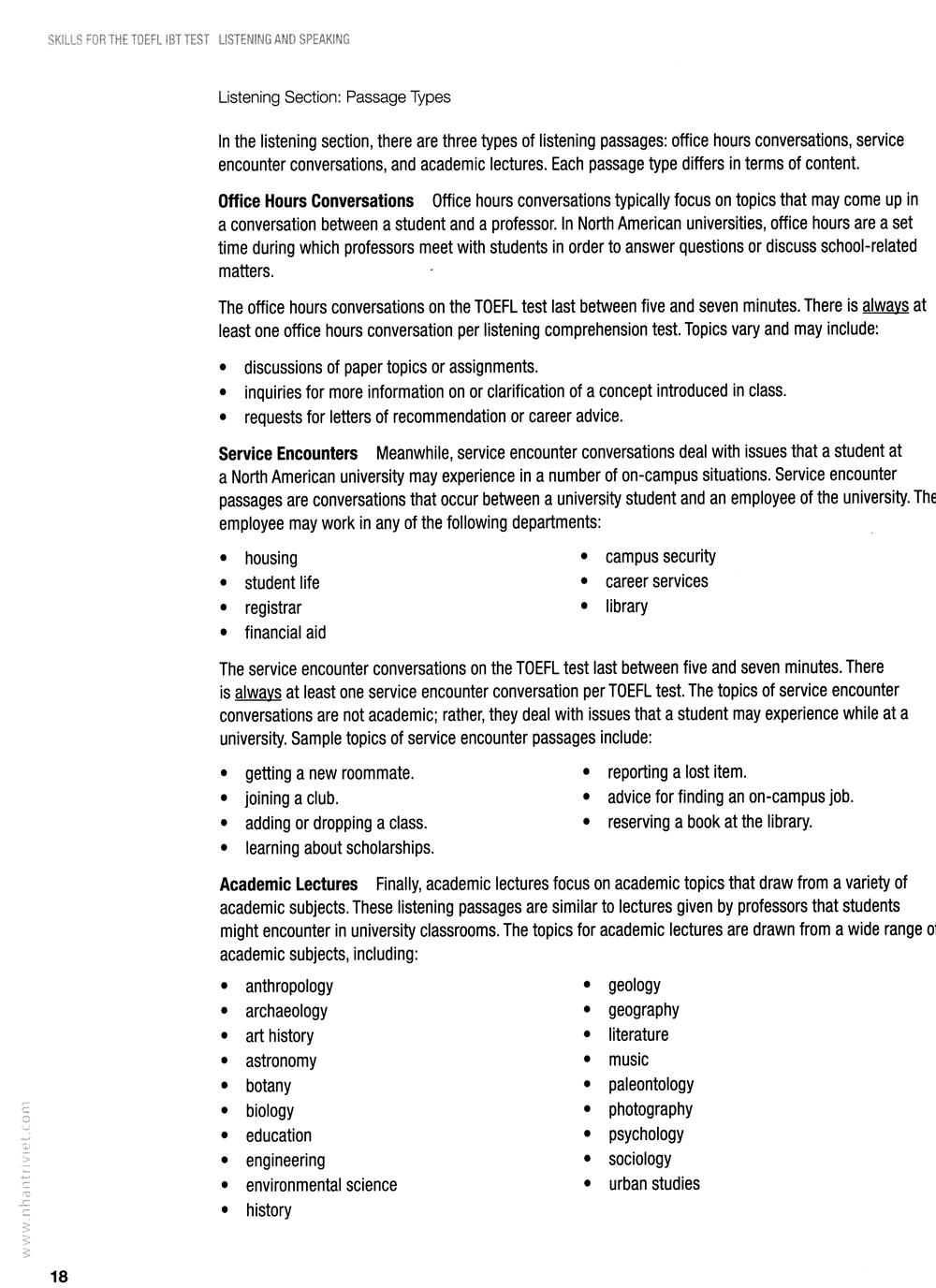 Sách Collins Skills For The TOEFL iBT Test - Listening And Speaking (Kèm CD)