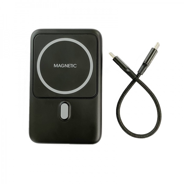 Pin Dự Phòng Mazer Infinite Boost Mag Stand Mini Qi Wireless MagAir12 10000mAh/15W Hàng Chính Hãng