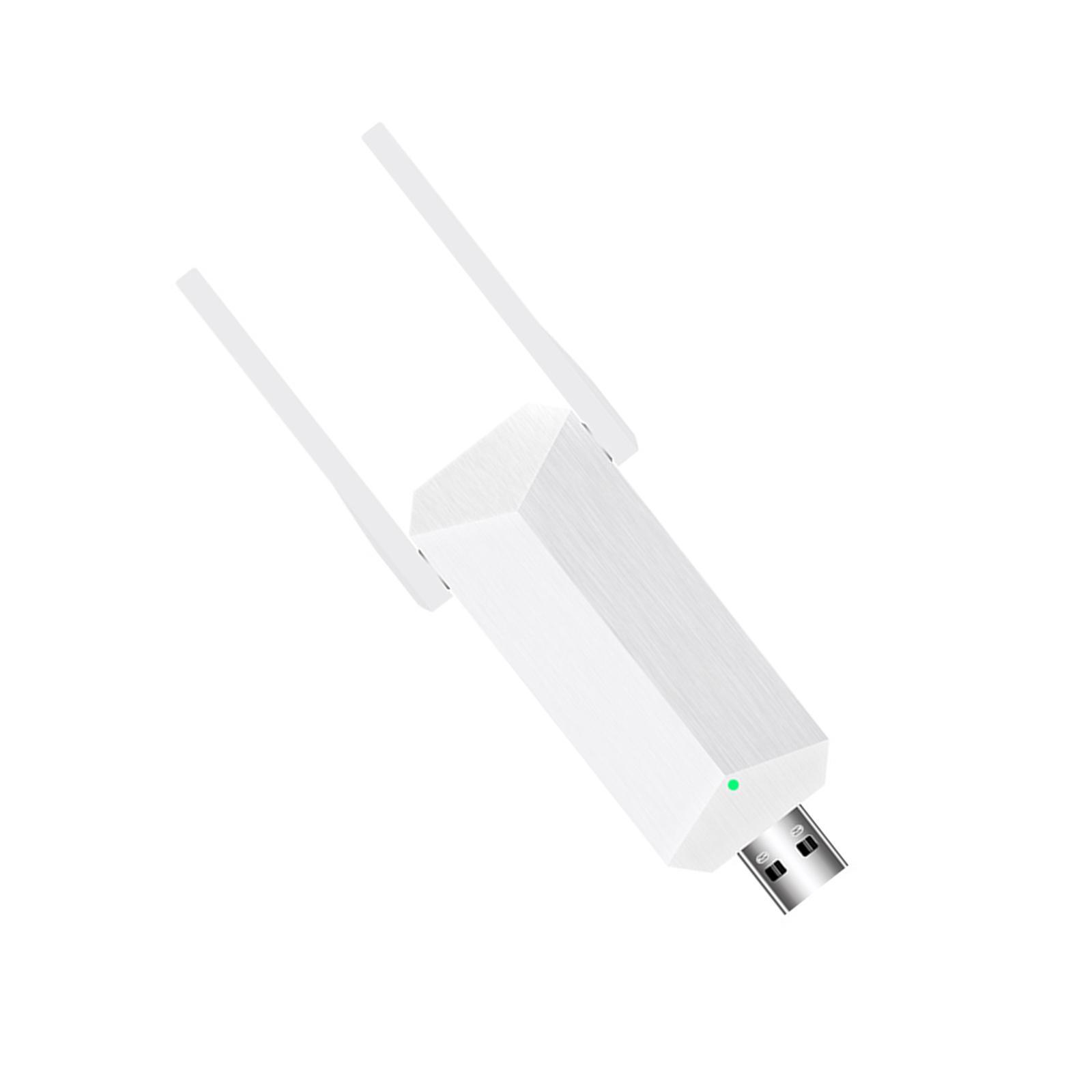 Wireless Network Adapter High Speed Mini WiFi for Desktop White