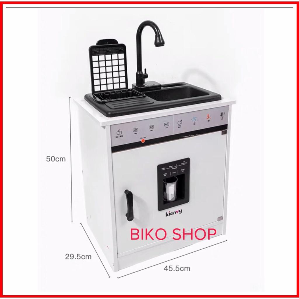 BỘ ĐỒ CHƠI BẾP KÈM BỒN RỬA CHO BÉ 93CM PHONG CÁCH HÀN- BLGKV03