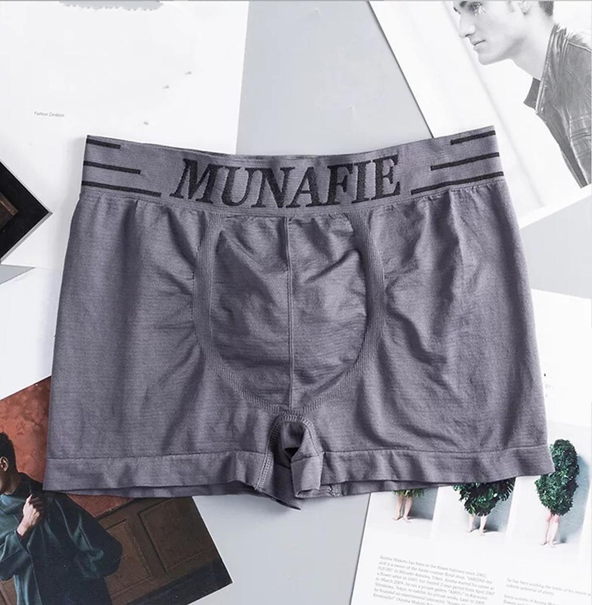 Combo 5 Quần Lót Nam Boxer Nhật Bản MUNAFIE - TẶNG KÈM TÚI ZIP